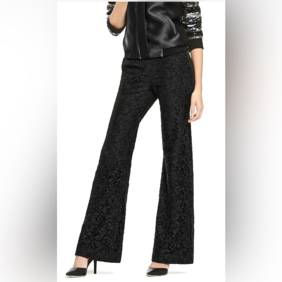 Sachin + Babi Pants - NWT Sachin & Babi Lace Wide Leg Pants, Black, Size (4)